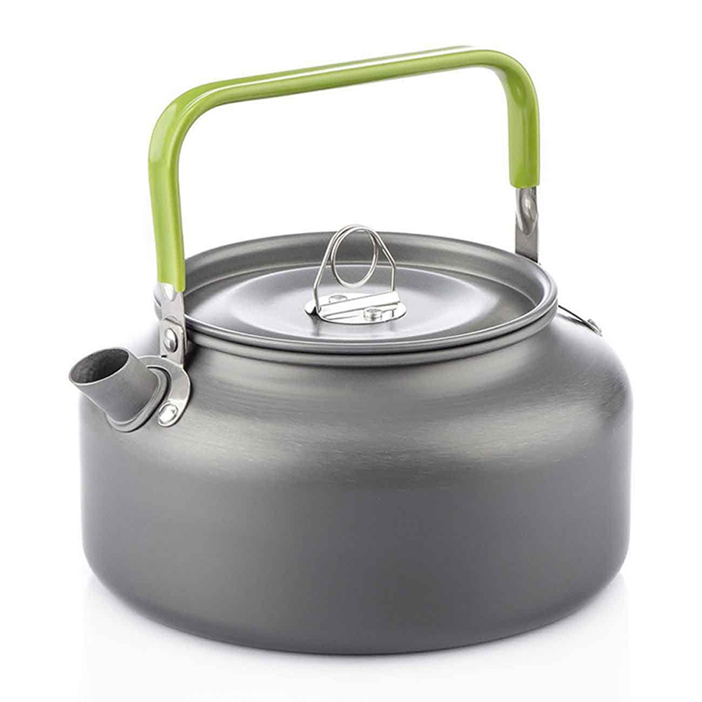Camping Cooking Accessories - ポータブル屋外ウォーターケトルウォーターポットティーポットコーヒーポット屋内アルミ合金ティーケトル屋外キャンプハイキングピクニックポット