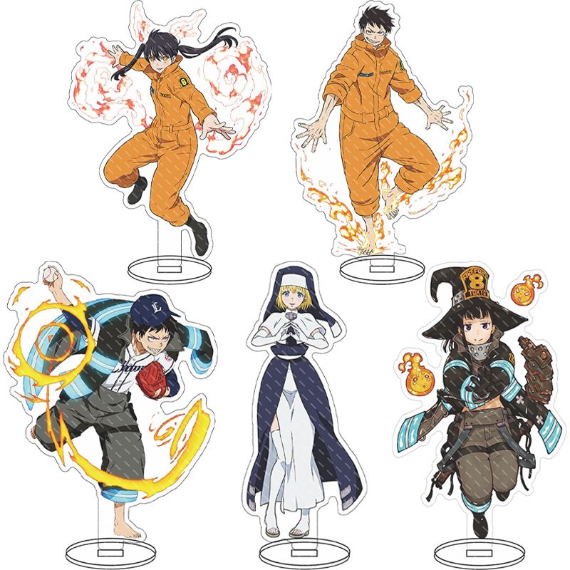 Campfire Cooking In Another World With My Absurd Skill Manga - 16 センチメートルアニメフィギュア消防士神楽部アサボイルマキ大和アイリス玉巻コタツコスアクリルビッグスタンド装飾品ギフト