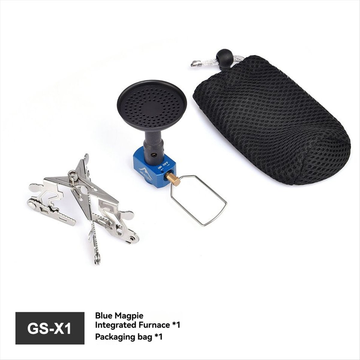 Camping Cooking Hob - ABJV アウトドアキャンプ用ガスバーナー 3300W イグナイター付き - キャンプやサバイバル用のポータブルストーブ
