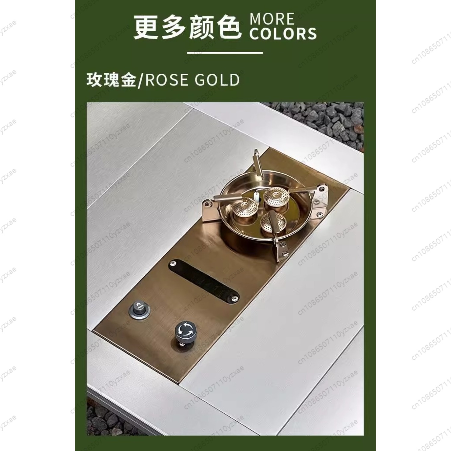 IGTテーブルユニットストーブ、折りたたみ式防風高出力ガスバ - Camping Cooking Cupboard のレビューと価格