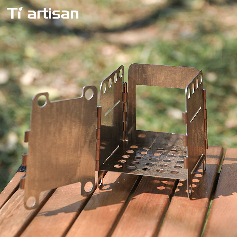 Tiartisan ステンレス鋼キャンプストーブ ミニポータ - Camping Cooking Wood Stove のレビューと価格