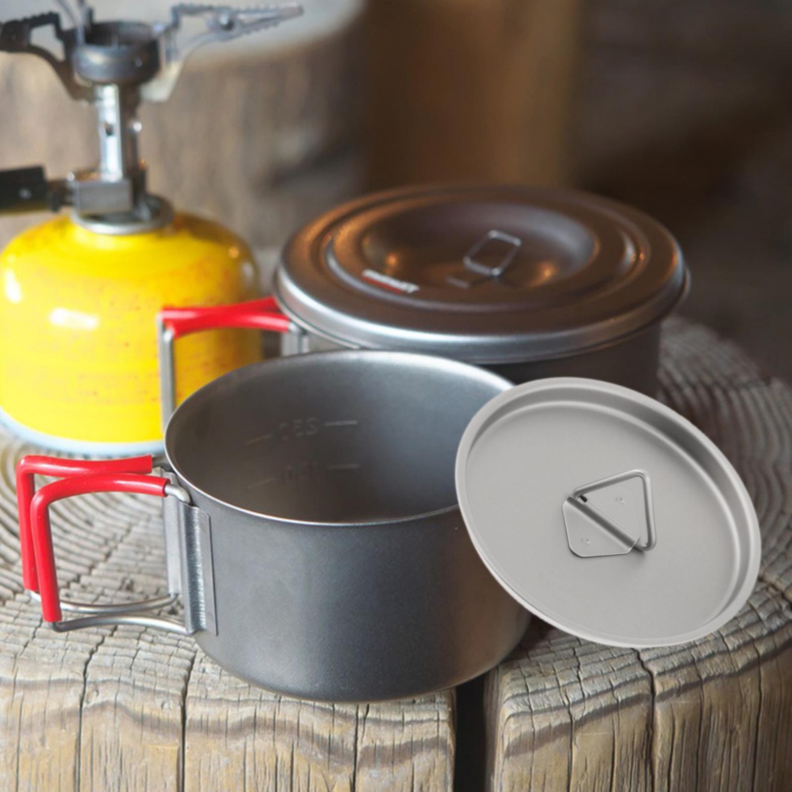 チタン屋外マグ蓋調理器具調理キャンプポット蓋食器飲料ミルクカ - Camping Cooking And Drinking のレビューと価格
