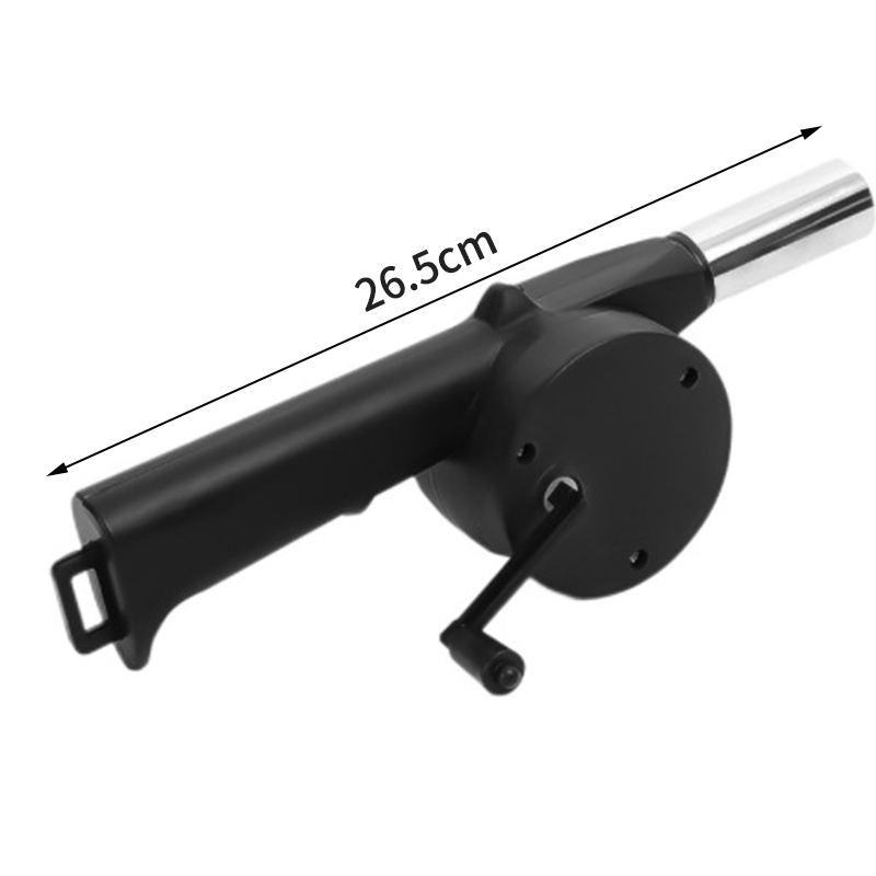BBQファン送風機、速燃スターター、ポータブル手動クランク、 - Camping Hiking Cooking のレビューと価格