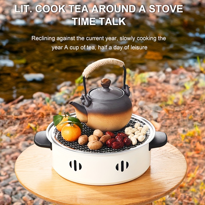 1 個ポータブルバーベキューストーブ多用途卓上バーベキューグ - Camping Cooking Cupboard のレビューと価格