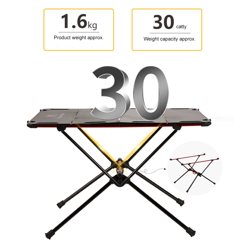 折りたたみキャンプテーブル 軽量アウトドア折りたたみテーブル - Camping Outdoor Cooking Table のレビューと価格