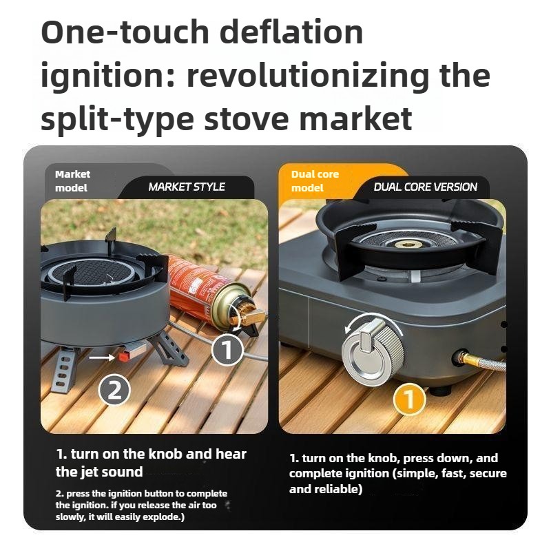 DOTWISE 7000W ハイパワー赤外線ストーブ ポータ - Camping Cooking Wood Stove のレビューと価格