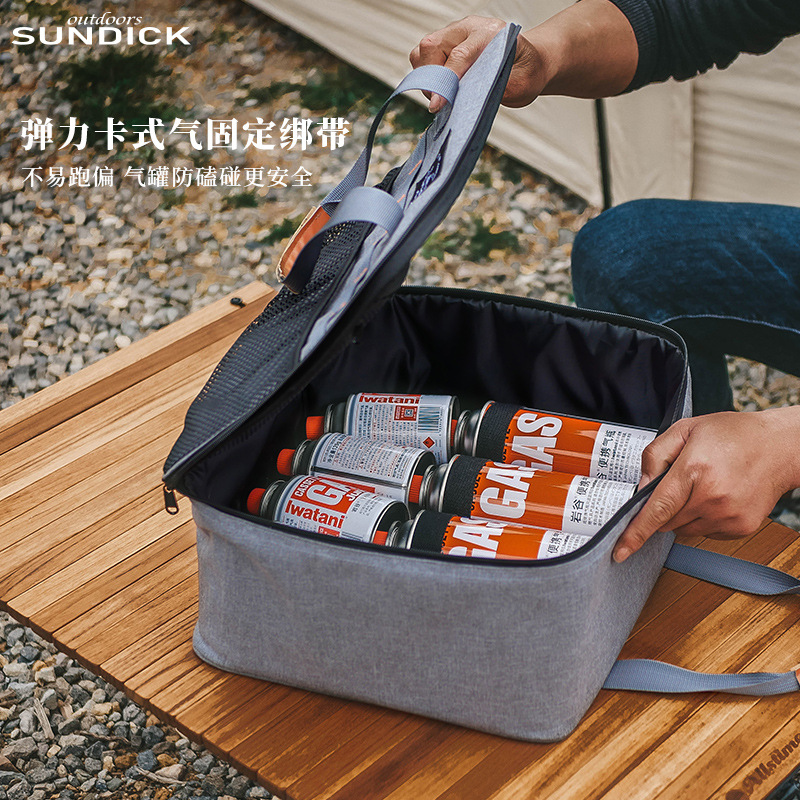 アウトドアキャンプピクニックバッグ収納袋衝突防止ポータブル食 - Camping Cooking Hob のレビューと価格