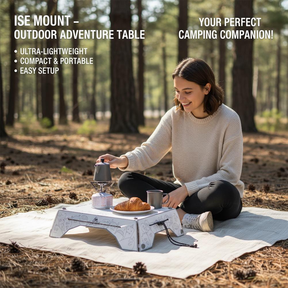 ポータブルマルチ折りたたみキャンプテーブル PP 軽量ピクニ - Camping Outdoor Cooking Table のレビューと価格