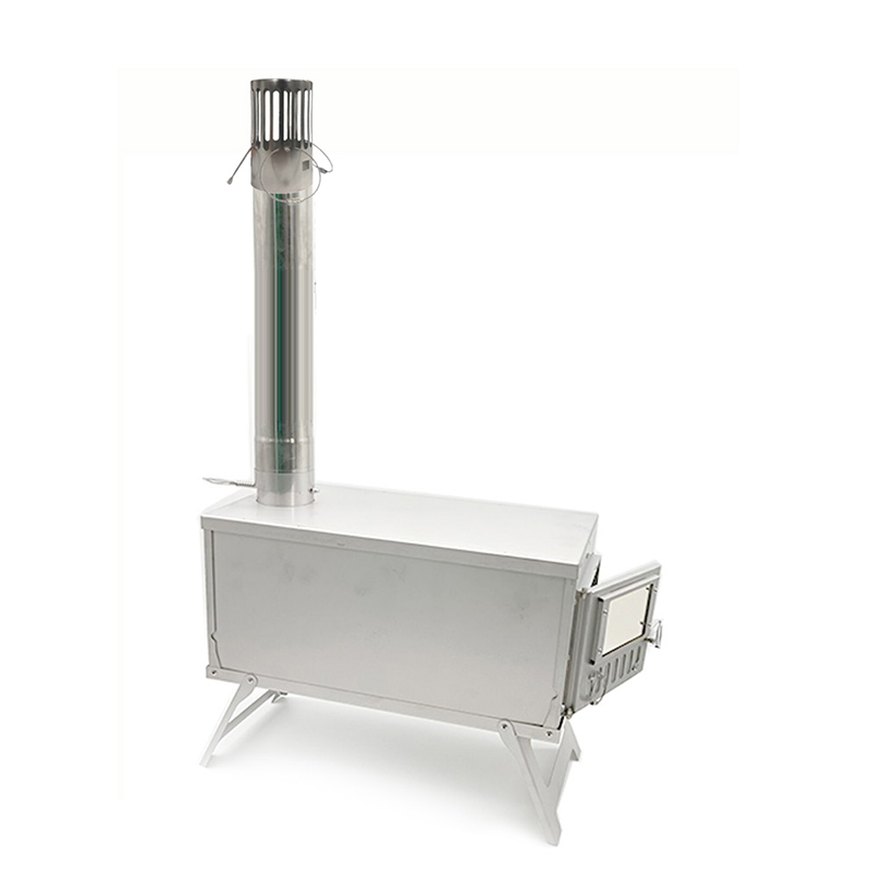 キャンプ用薪ストーブ煙突キャップ 62mm ステンレススチー - Camping Cooking Wood Stove のレビューと価格