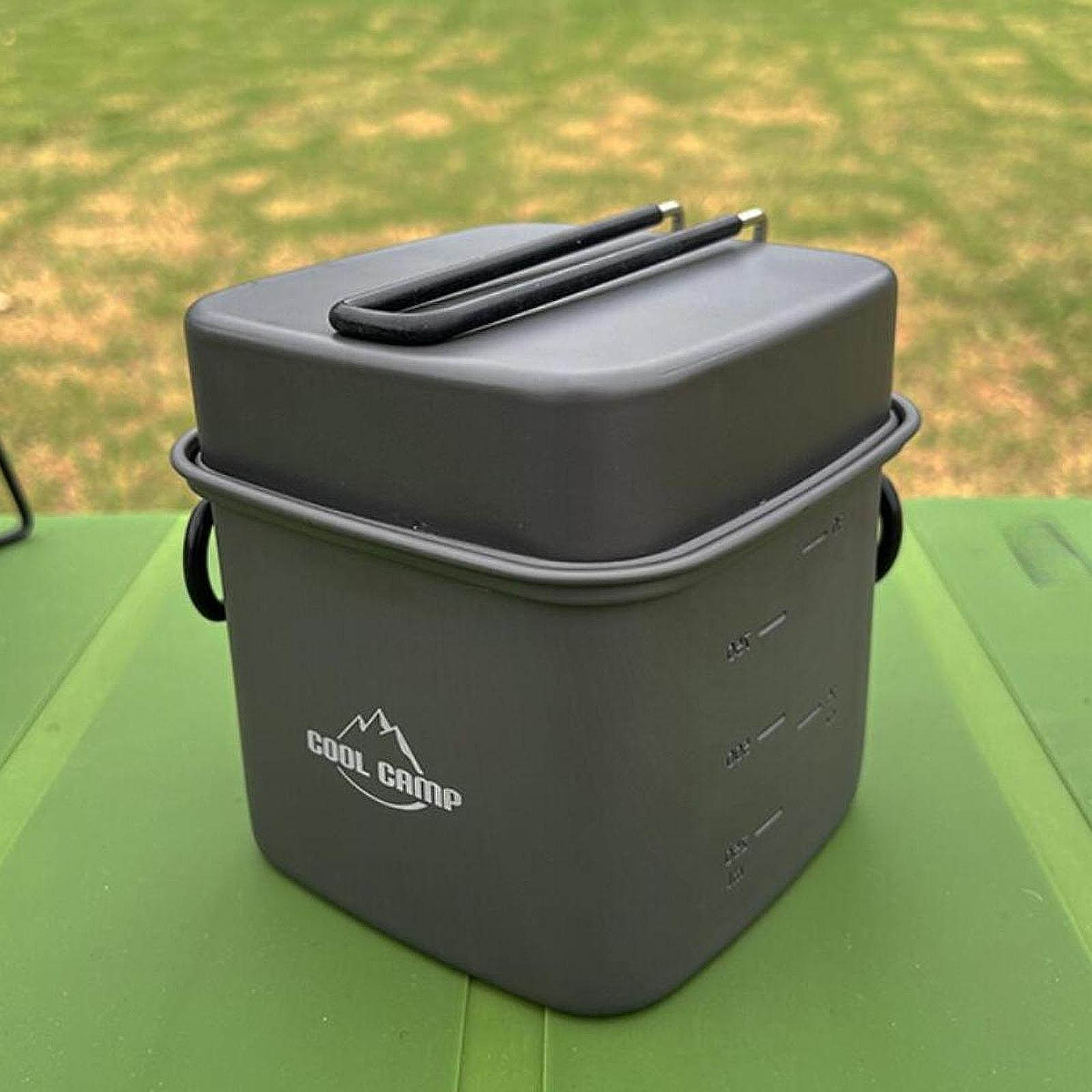 キャンプ用調理器具セット フライパン 旅行用 軽量 キャンプ - Camping Hiking Cooking のレビューと価格