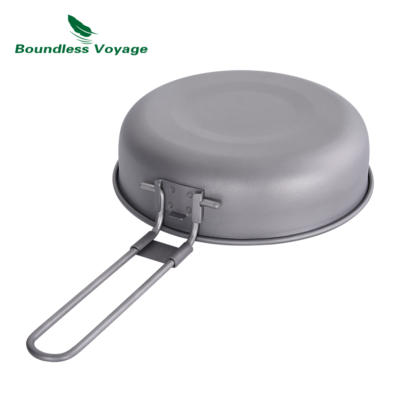 折りたたみ式ハンドル付き超軽量チタンフライパン,屋外キャンプ - Camping Outdoor Cooking Table のレビューと価格