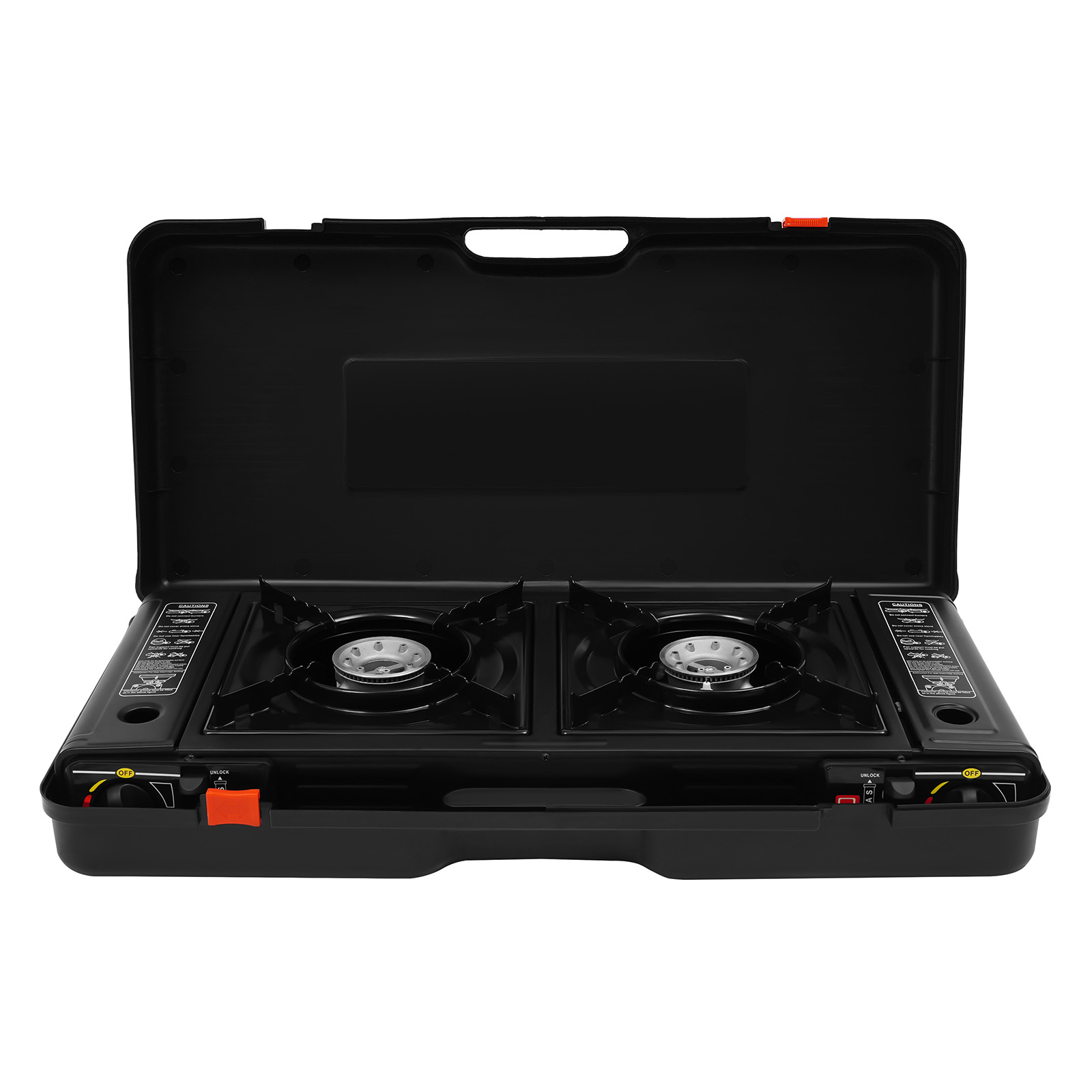 2500Wキャンプストーブ（収納ケース付き）、63cm卓上ガ - Camping Cooking Cupboard のレビューと価格