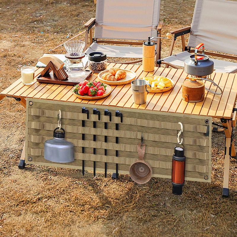 キャンプ用キャノピーオーガナイザー、キャンプ調理器具、効率的 - Camping Cooking Utensil Roll のレビューと価格