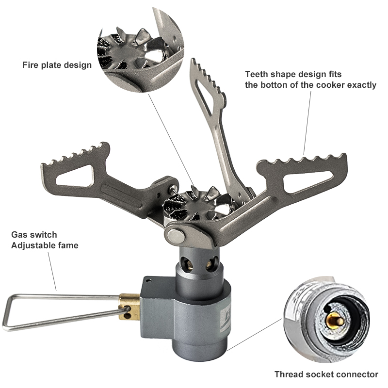 BRS 屋外ガスストーブミニキャンプガスバーナー 25 グラ - Camping Cooking Wood Stove のレビューと価格