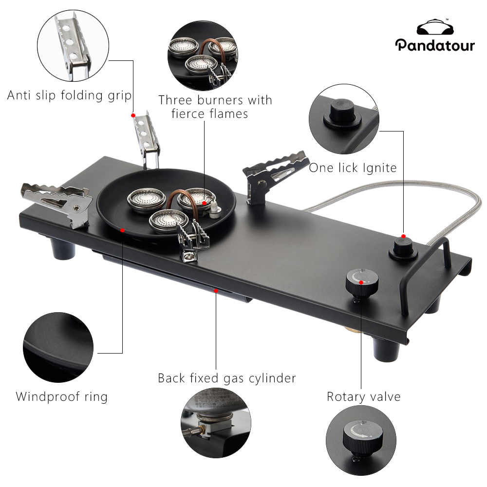 パンダツアー キャンプ IGT 0.5UNT ガスストーブ  - Camping Cooking Hob のレビューと価格