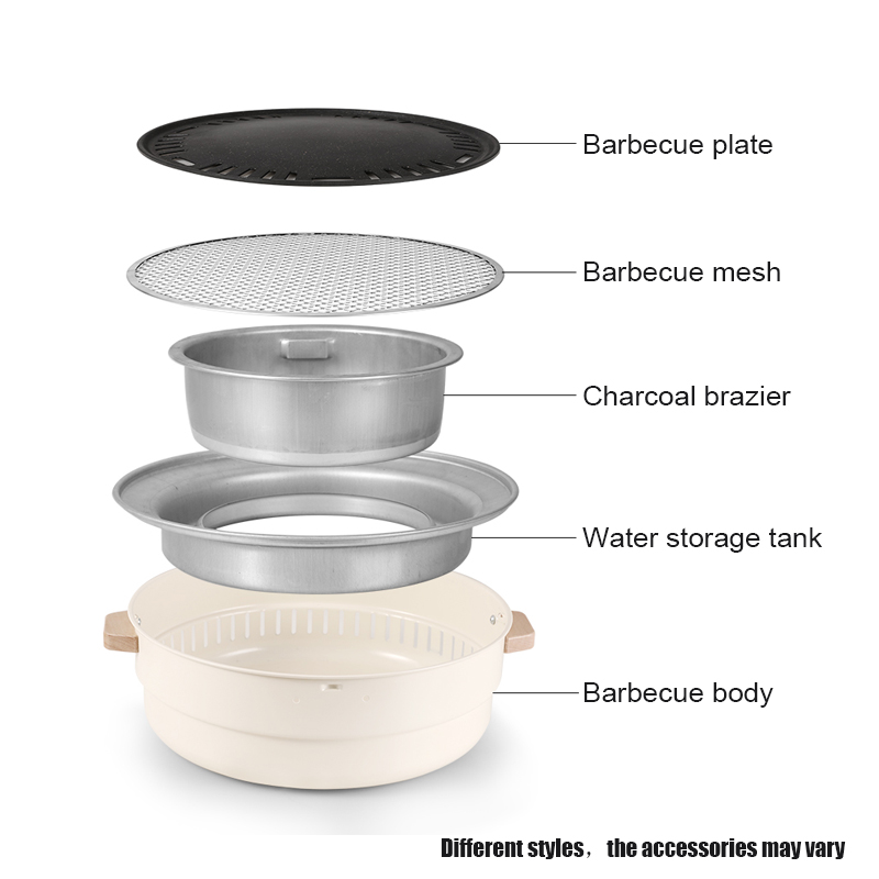 ポータブル無煙バーベキューグリルパン、炭ストーブ、グリルパン - Camping Cooking Cupboard のレビューと価格