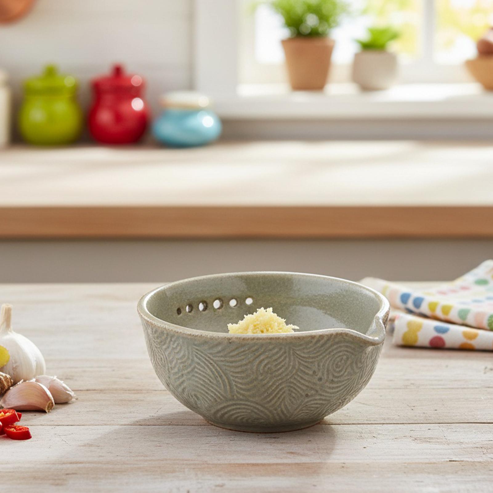 ニンニクプレートセラミックミンサーボウルブラシ付き生姜おろし - Camping Cooking Plate のレビューと価格