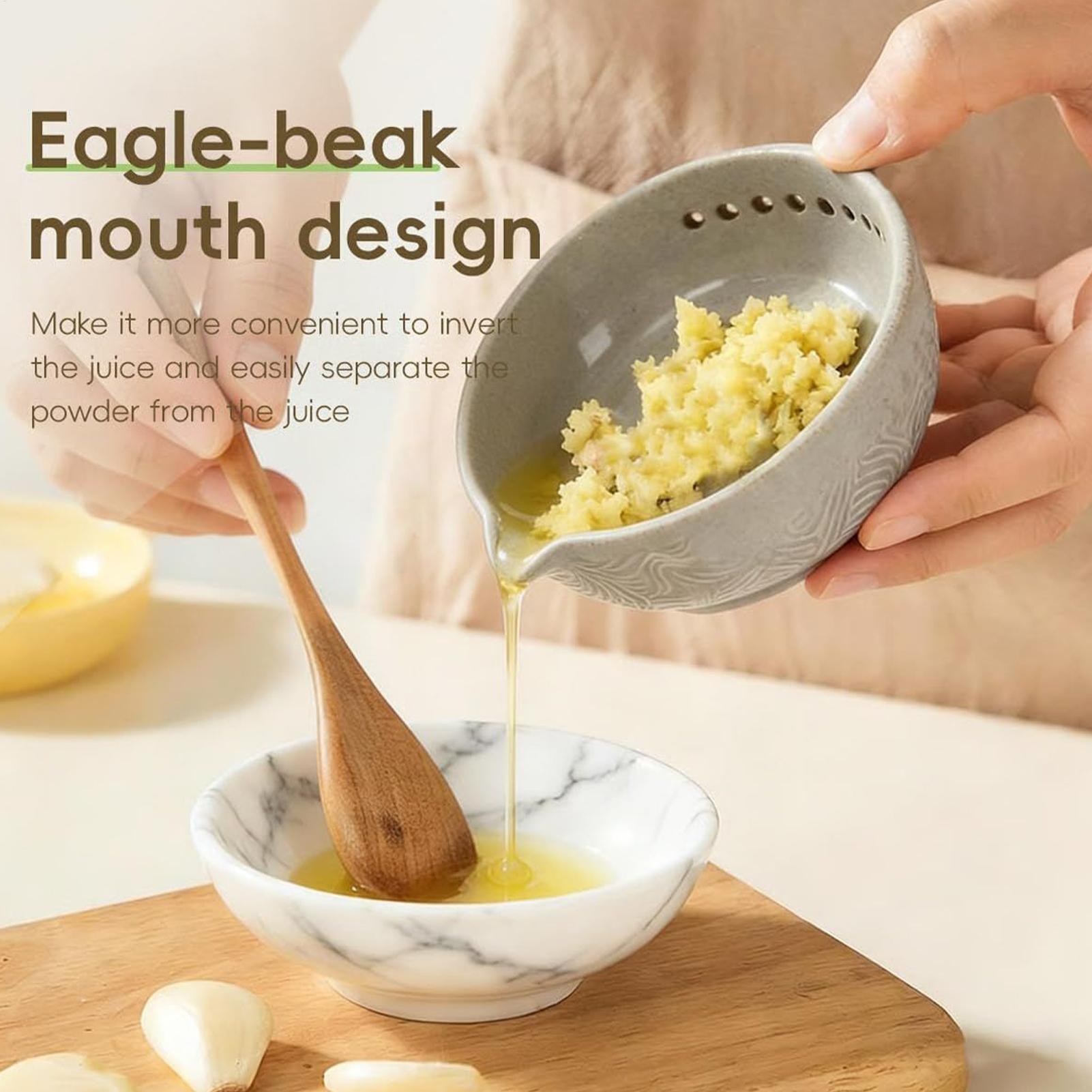 ニンニクプレートセラミックミンサーボウルブラシ付き生姜おろし - Camping Cooking Plate のレビューと価格