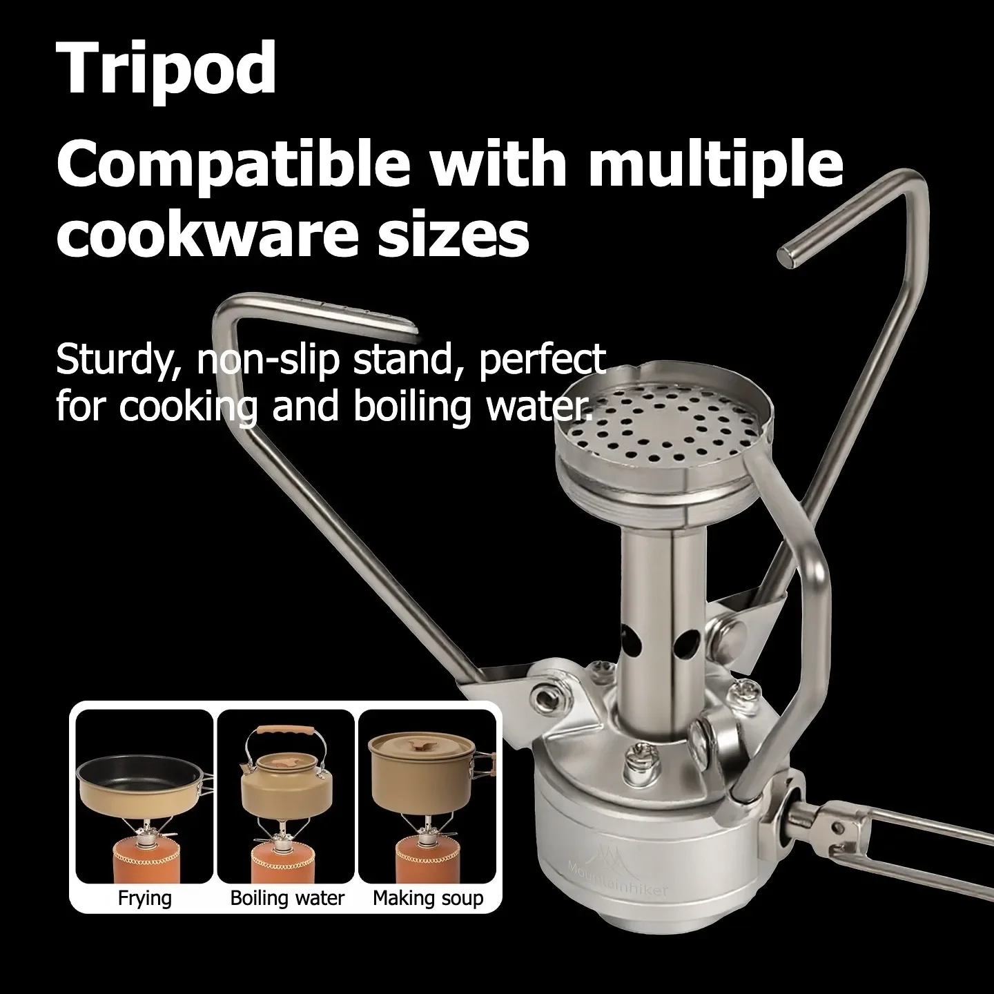 Mountainhiker 超軽量 304 ステンレス鋼一体 - Camping Cooking Wood Stove のレビューと価格