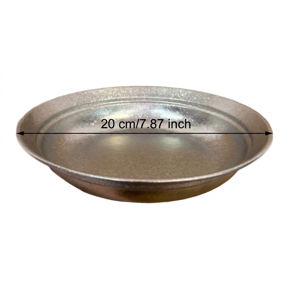 純チタンプレート 20 センチメートル銀色軽量耐性スープヌー - Camping Cooking Plate のレビューと価格