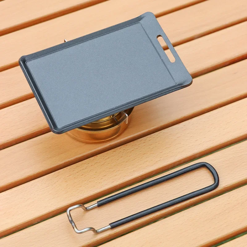 ポータブルミニグリル,フライパン,バーベキュー料理,キャンプ - Camping Cooking Cupboard のレビューと価格