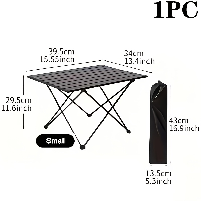 持ち運び可能な折りたたみ式キャンプテーブル、軽量でビーチ、ピ - Camping Hiking Cooking のレビューと価格