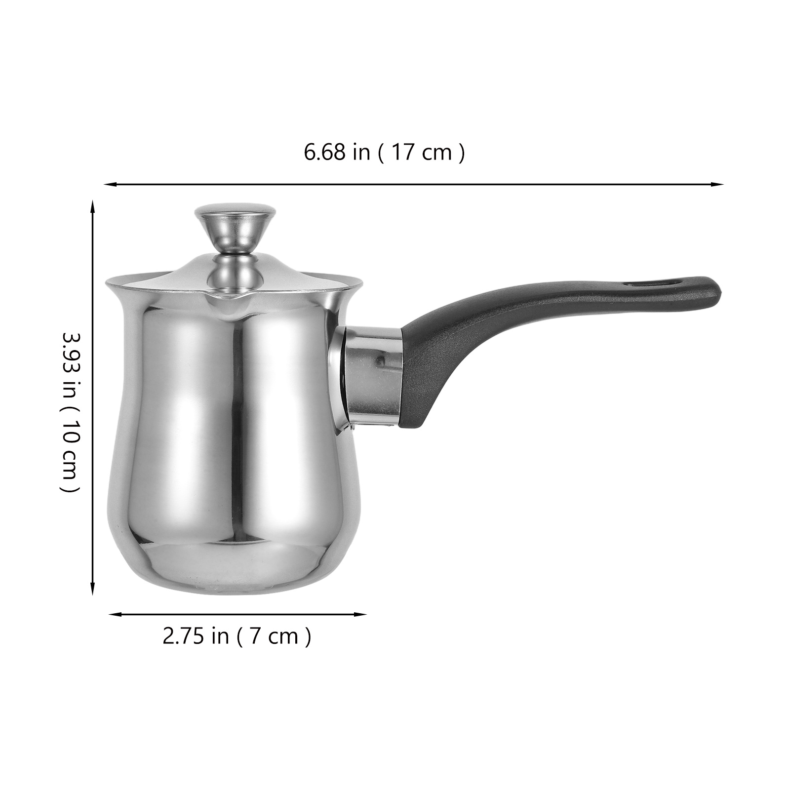 180 ミリリットルトルココーヒーポットステンレス鋼ストーブ - Camping Cooking Cupboard のレビューと価格