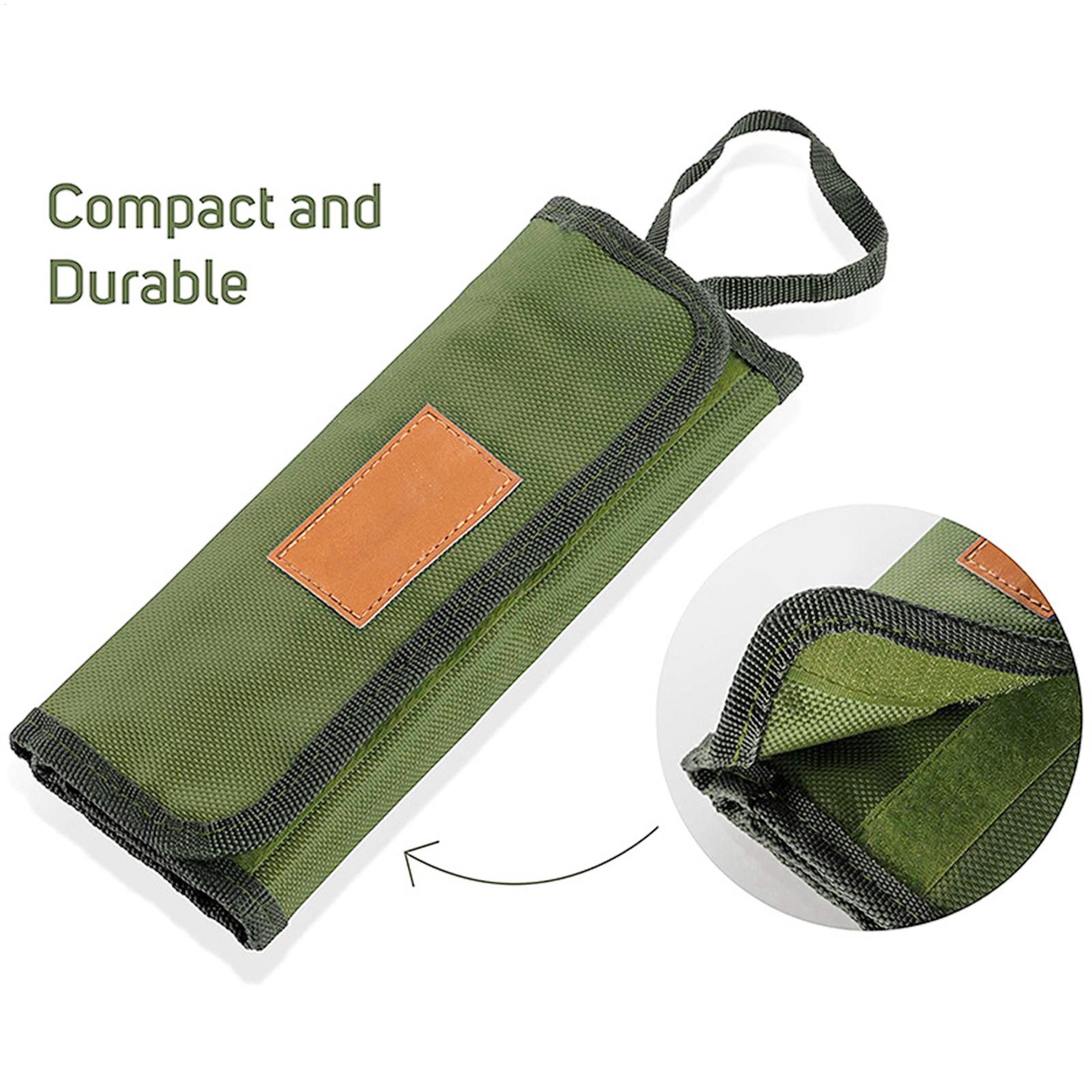 キャンプ用カトラリーロールバッグ キッチン調理器具セット ト - Camping Cooking Utensil Roll のレビューと価格